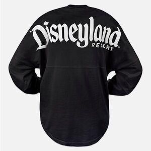 Disney DLR Disneyland Black Spirit Jersey Unisex Adult xs